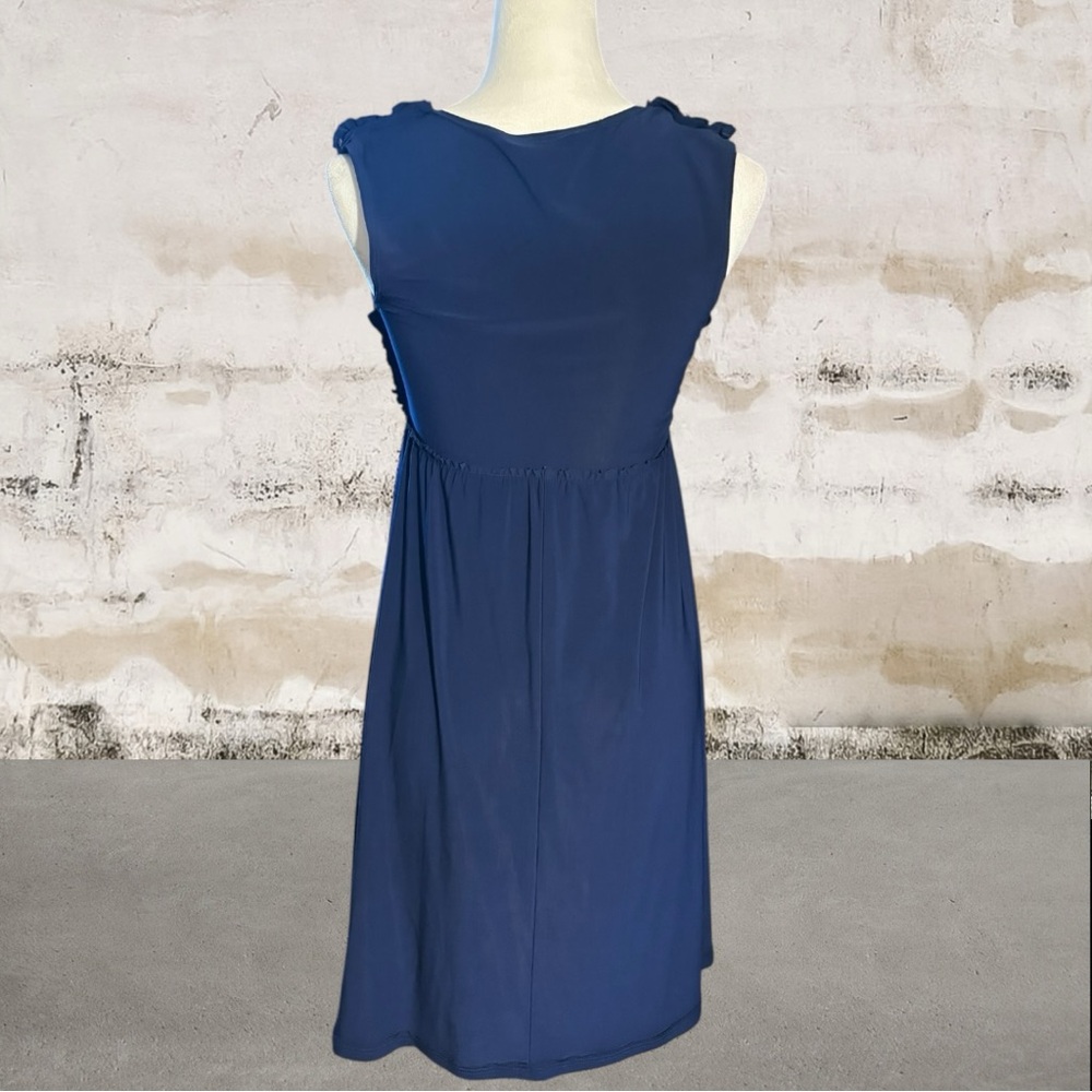 ABS Collection Women's Navy Blue Mini Dress Size Small - Picture 4 of 6
